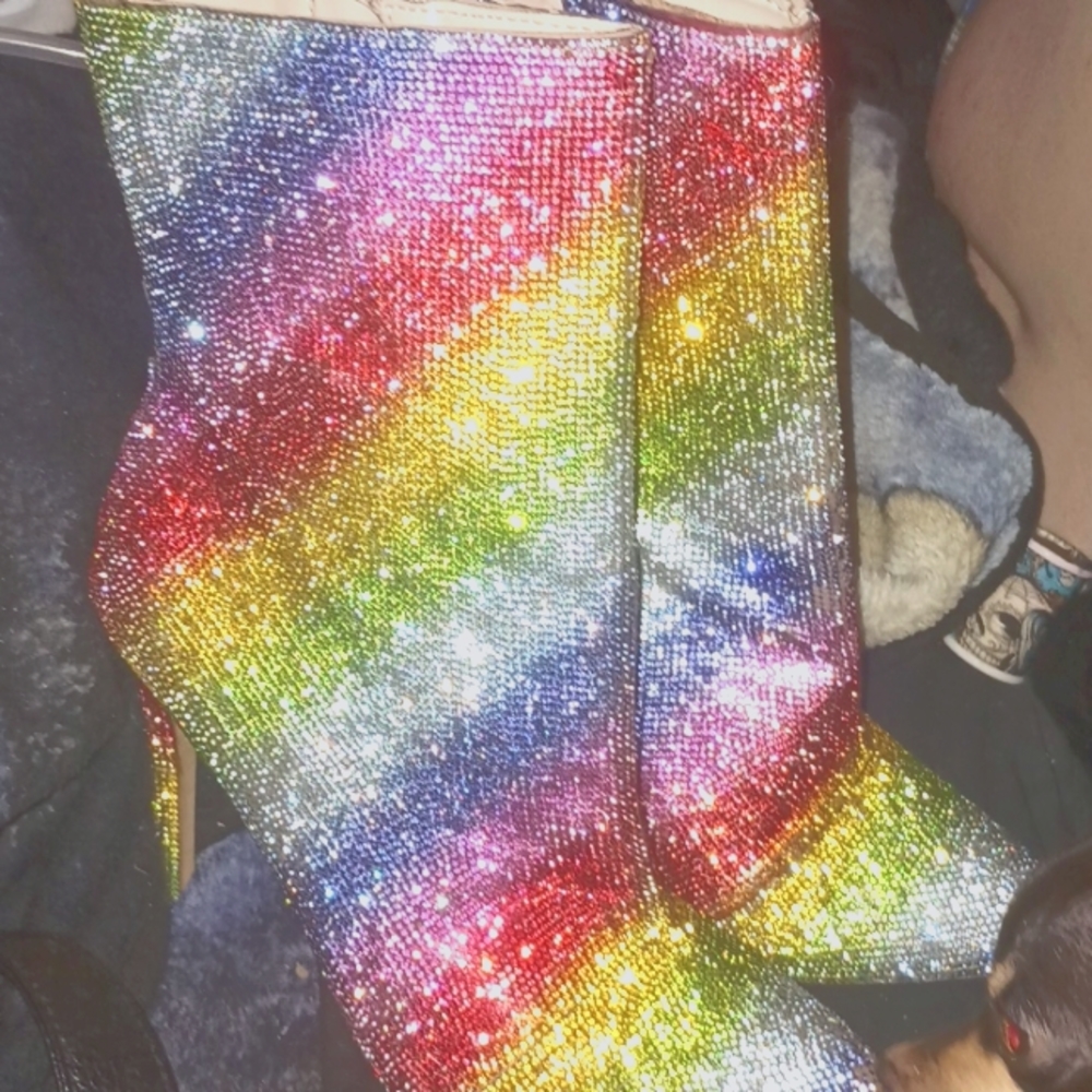 Anna Michelle hi heel boots